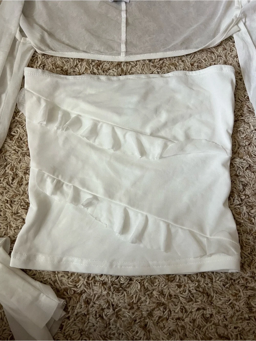 Princess Poll Tube Top w/sleeves - Picture 2 of 4